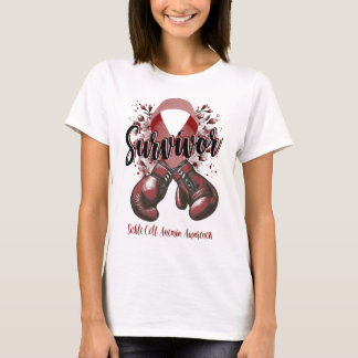 Blossom Sickle Cell Anemia Warrior Survivor T-Shirt