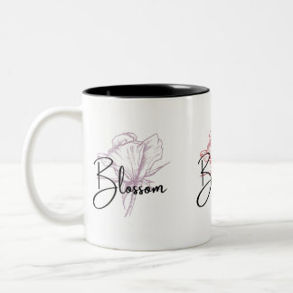 Blossom Spring Flower Two-Tone Coffee Mug