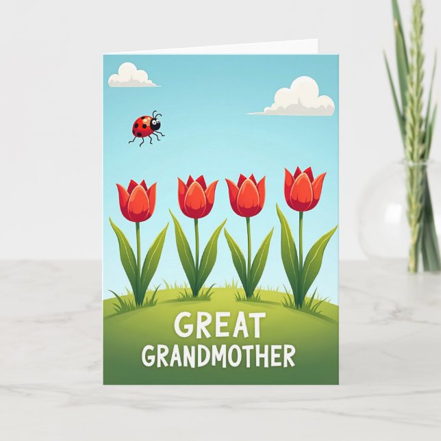 Blossom Spring Mothers Day Card (Front)