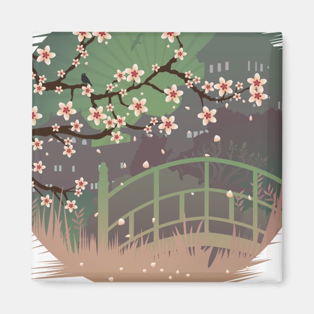 Blossom Sundown Magnet (Front)