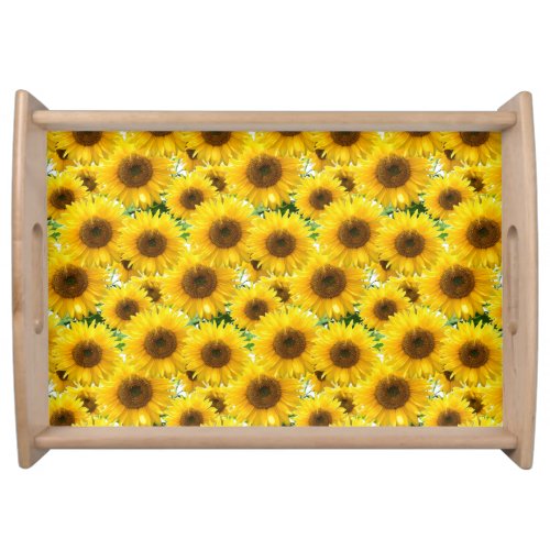 Blossom Sunflowers Serving Tray