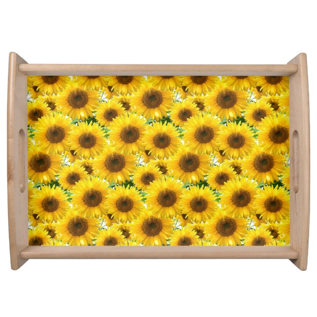 Blossom Sunflowers Serving Tray (Front)
