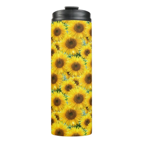 Blossom Sunflowers Thermal Tumbler