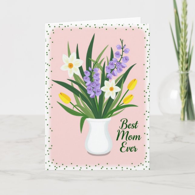 Blossom Sweet Mothers Day Card (Front)