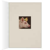 Blossom the piglet card (Inside (Right))