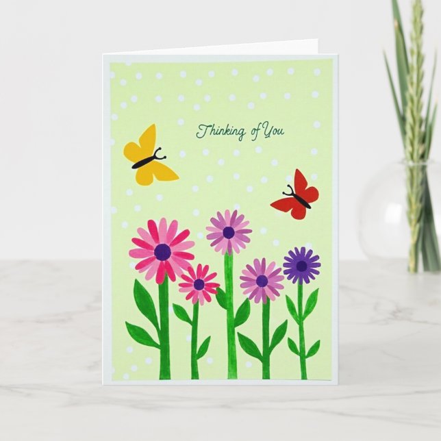 Blossom Thinking Of You Card (Front)