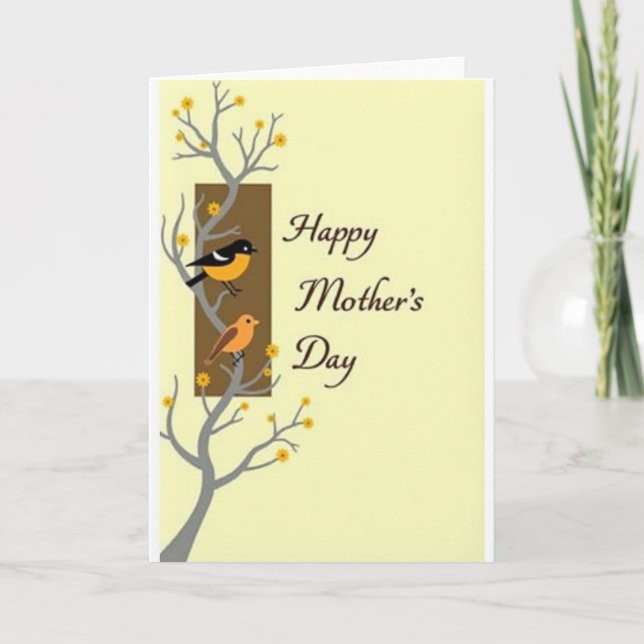 Blossom Tree Mothers Day Card (Front)