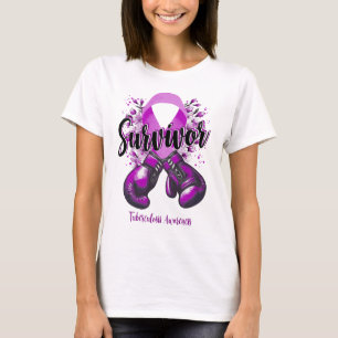 Blossom Tuberculosis Warrior Survivor T-Shirt