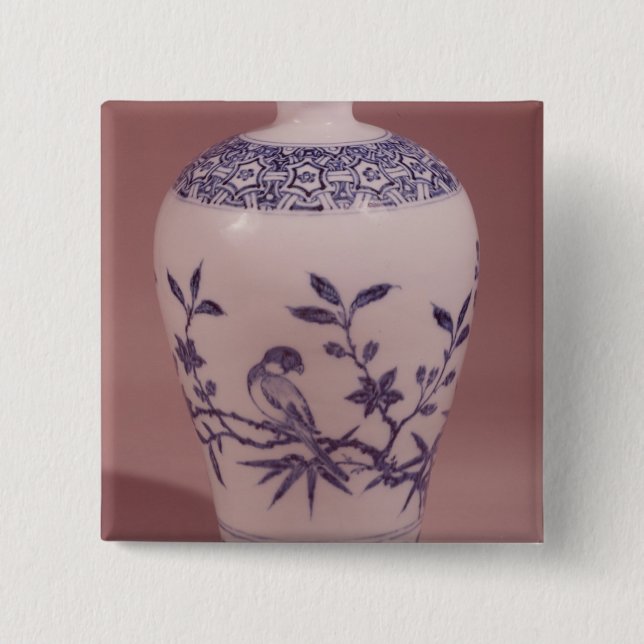 Blossom vase, Ming dynasty Button (Front)