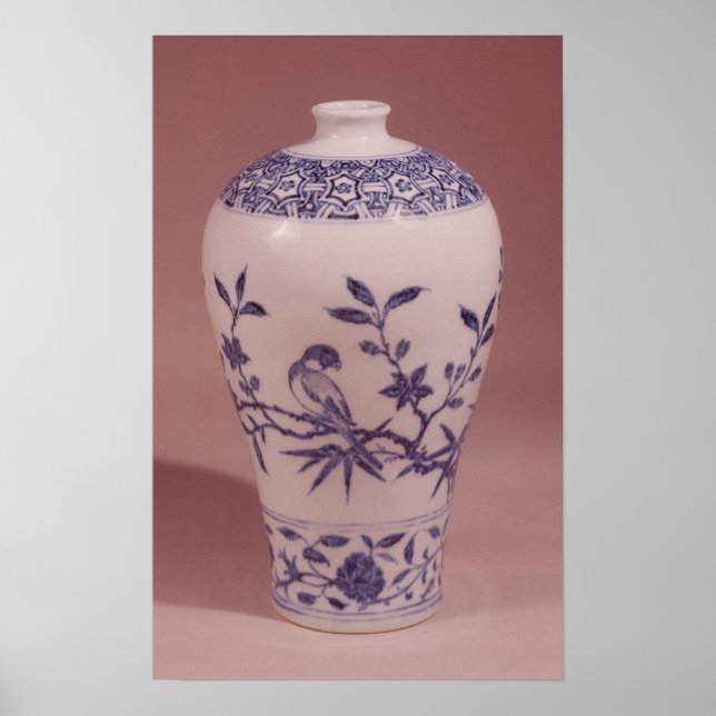 Blossom vase, Ming dynasty Poster (Front)
