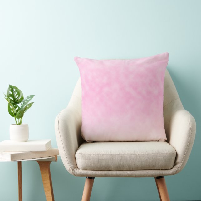 Blossom Whisper Throw Pillow (Chair)