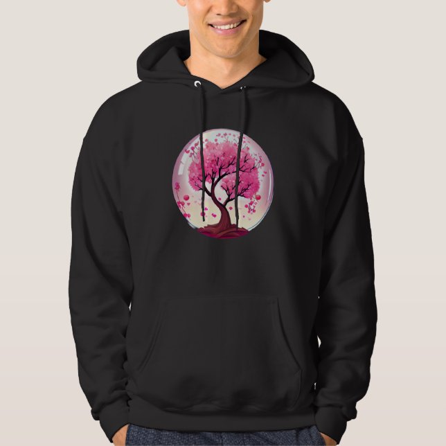 Blossom with Confidence in this Cherry Blossom Glo Hoodie (Front)