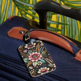 Blossomed Beauty Luggage Tag