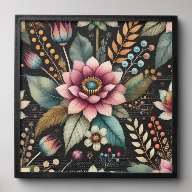 Blossomed Beauty Peel And Stick Photo Tile (Front Set)