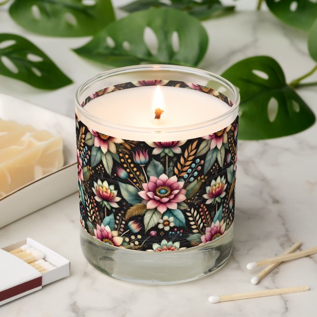 Blossomed Beauty Scented Candle (Lit)