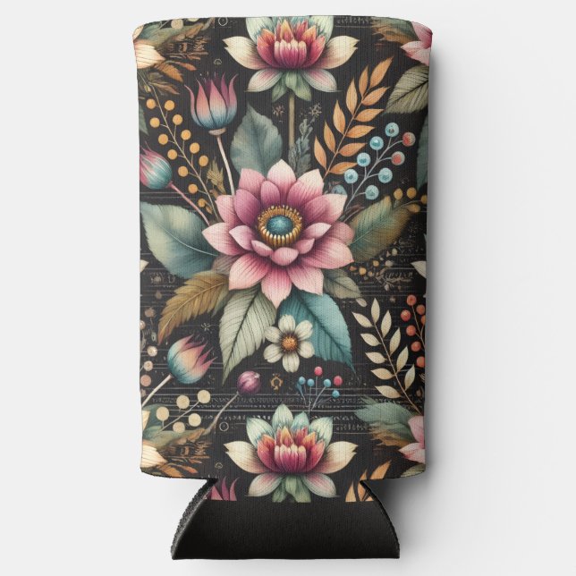 Blossomed Beauty Seltzer Can Cooler (Front)