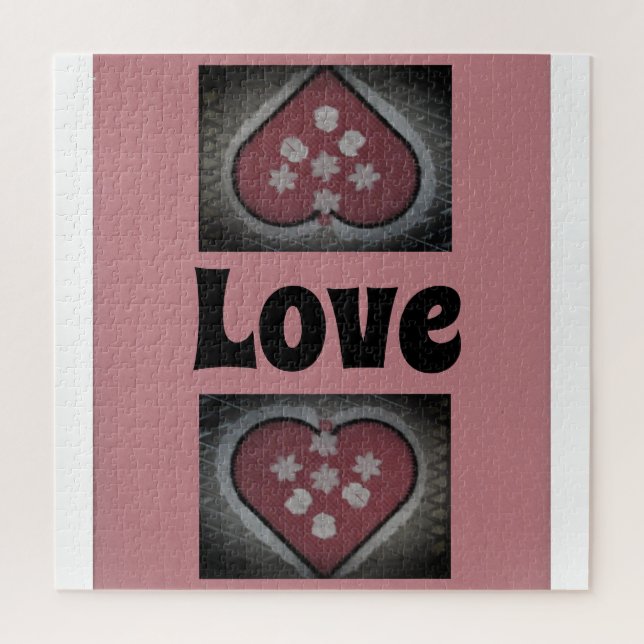 Blossomed Heart Jigsaw Puzzle (Vertical)