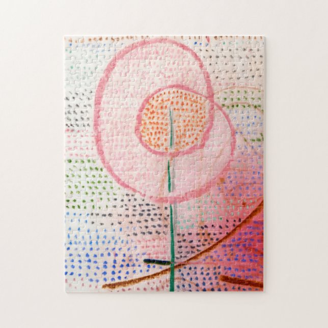 Blossoming 1934 Painting By Paul Klee Jigsaw Puzzle (Vertical)