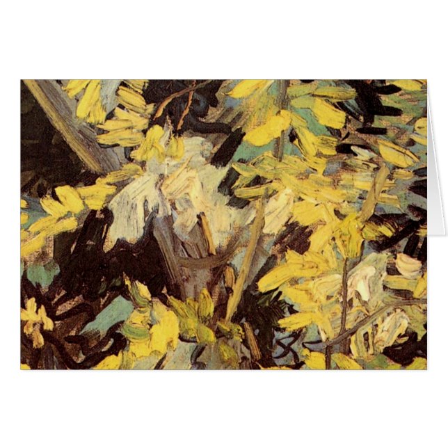 Blossoming Acacia Branches by Vincent van Gogh Cards (Front Horizontal)