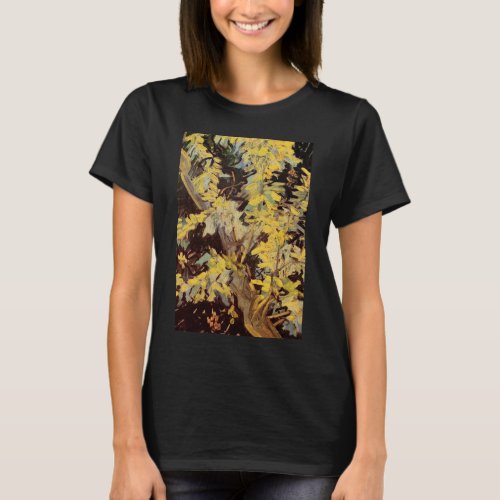 Blossoming Acacia Branches by Vincent van Gogh T_Shirt