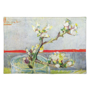 Blossoming Almond Branch by Vincent van Gogh Cloth Placemat