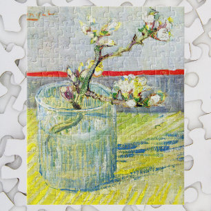 Blossoming Almond Branch by Vincent van Gogh Jigsaw Puzzle