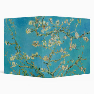 Blossoming Almond Tree by Van Gogh 3 Ring Binder
