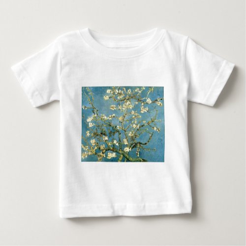 Blossoming Almond Tree by Van Gogh Baby T_Shirt