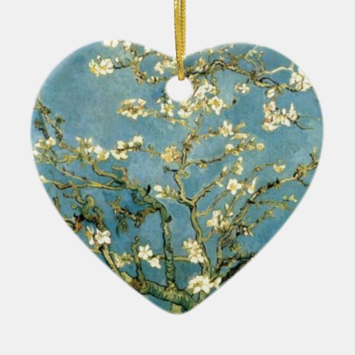 Blossoming Almond Tree by Van Gogh Ceramic Ornament