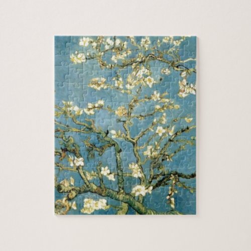 Blossoming Almond Tree by Van Gogh Jigsaw Puzzle