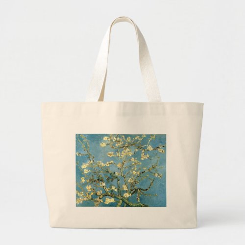 Blossoming Almond Tree by Van Gogh Large Tote Bag