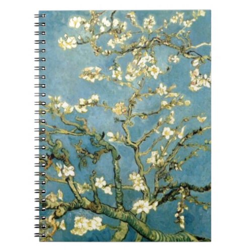 Blossoming Almond Tree by Van Gogh Notebook