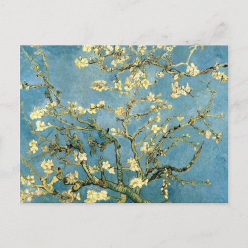 Blossoming Almond Tree by Van Gogh Postcard