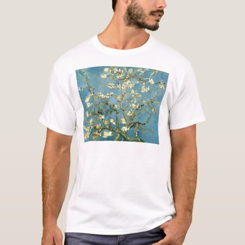 Blossoming Almond Tree by Van Gogh T_Shirt