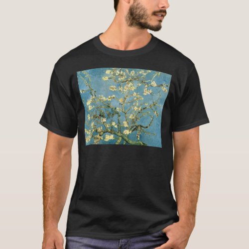 Blossoming Almond Tree by Van Gogh T_Shirt