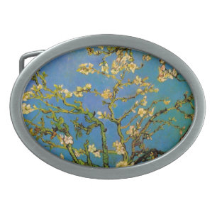 Blossoming Almond Tree by Vincent van Gogh Belt Buckle