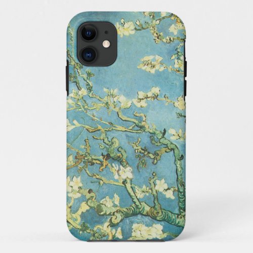 Blossoming Almond Tree by Vincent Van Gogh iPhone 11 Case