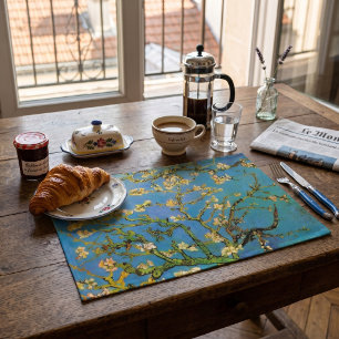 Blossoming Almond Tree by Vincent van Gogh Cloth Placemat