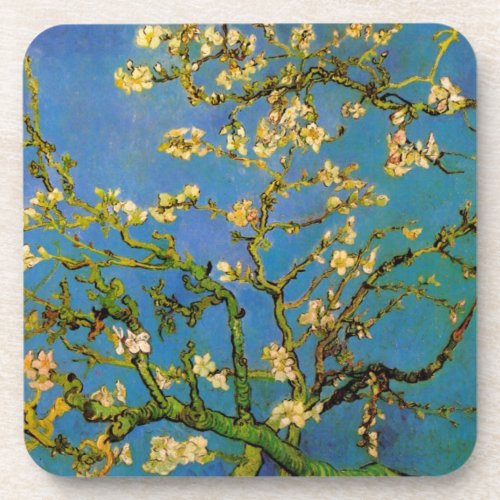 Blossoming Almond Tree by Vincent van Gogh Coaster