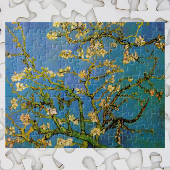 Blossoming Almond Tree By Vincent Van Gogh Jigsaw Puzzle by VanGogh_Gallery at Zazzle