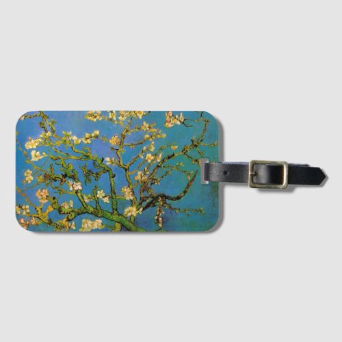 Blossoming Almond Tree by Vincent van Gogh Luggage Tag