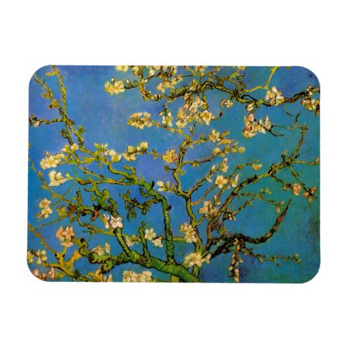 Blossoming Almond Tree by Vincent van Gogh Magnet