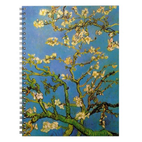 Blossoming Almond Tree by Vincent van Gogh Notebook