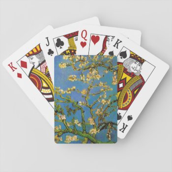 Blossoming Almond Tree By Vincent Van Gogh Playing Cards by VanGogh_Gallery at Zazzle