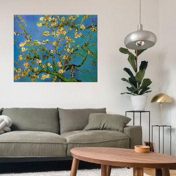 Blossoming Almond Tree By Vincent Van Gogh Poster by VanGogh_Gallery at Zazzle
