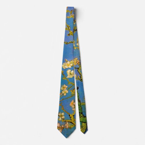 Blossoming Almond Tree by Vincent van Gogh Tie