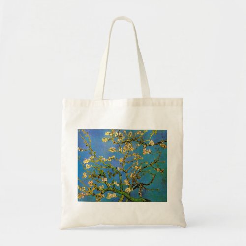 Blossoming Almond Tree by Vincent van Gogh Tote Bag