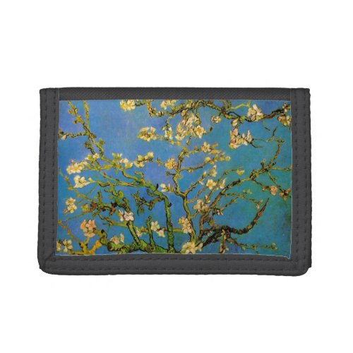 Blossoming Almond Tree by Vincent van Gogh Trifold Wallet