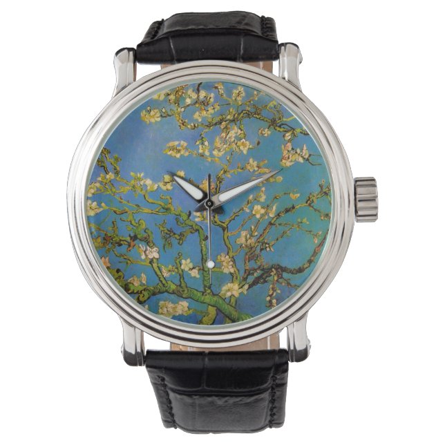 Blossoming Almond Tree by Vincent van Gogh Watch (Front)