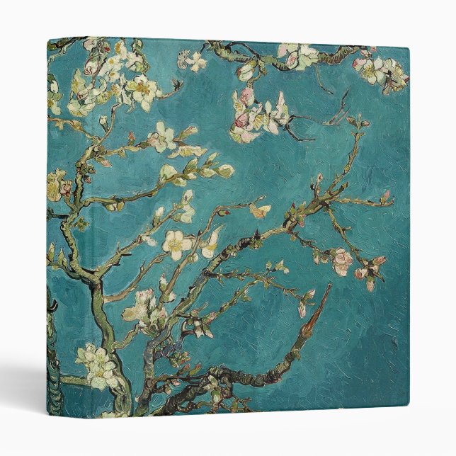 Blossoming Almond Tree - Van Gogh Binder (Front/Spine)